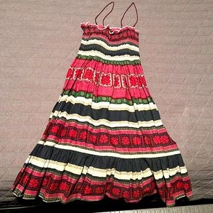 Ruched top summer dress